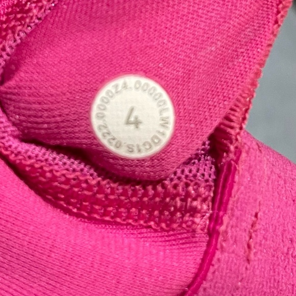 Lululemon Women's Wunder Train Racerback Tank Top Sonic Pink Size 4 - Picture 3 of 5